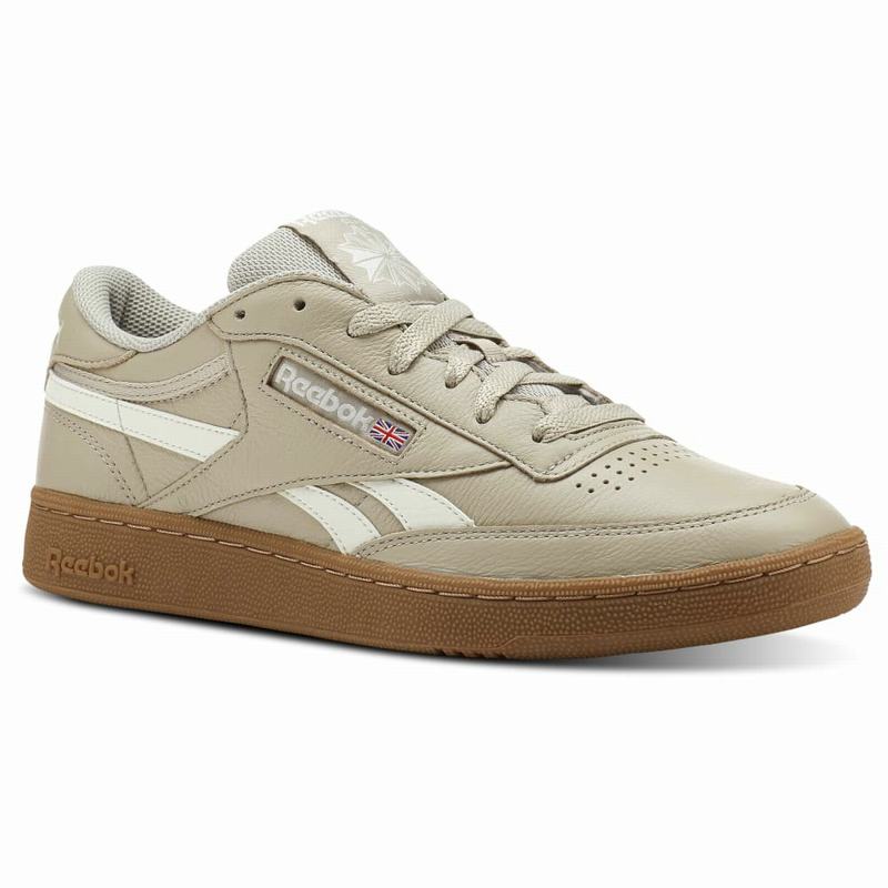 Reebok Revenge Plus Indoor Tenisky Panske - Béžové/Biele GQ7610BA